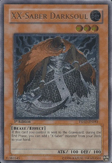 XX-Saber Darksoul [TSHD-EN081] Ultimate Rare - for just $7.95! 