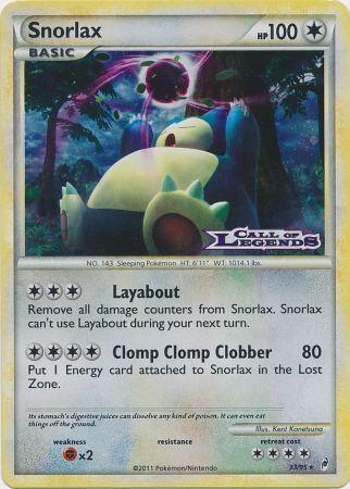 Snorlax (33/95) (Prerelease Promo) [Nintendo: Black Star Promos] - for just $18! 