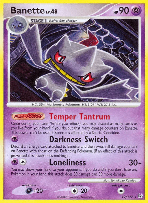 Banette (19/127) [Platinum: Base Set] - for just $4.15! 