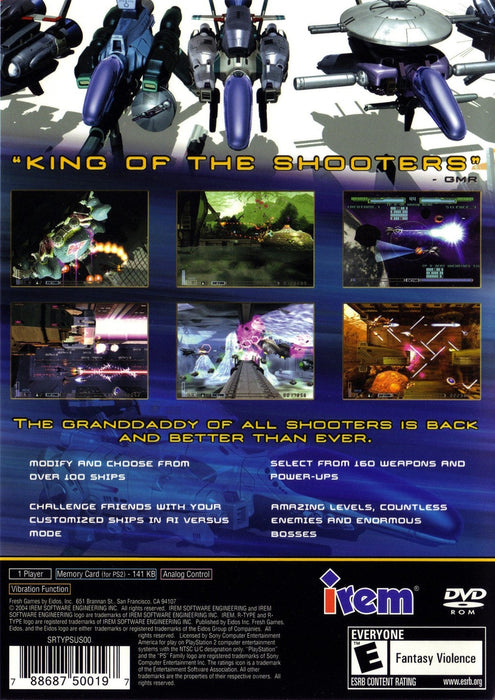 R-Type Final – PlayStation 2 (PS2) - for just $0! 