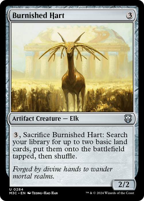 Burnished Hart (M3C-284) - Modern Horizons 3 Commander - for just $0.08! 