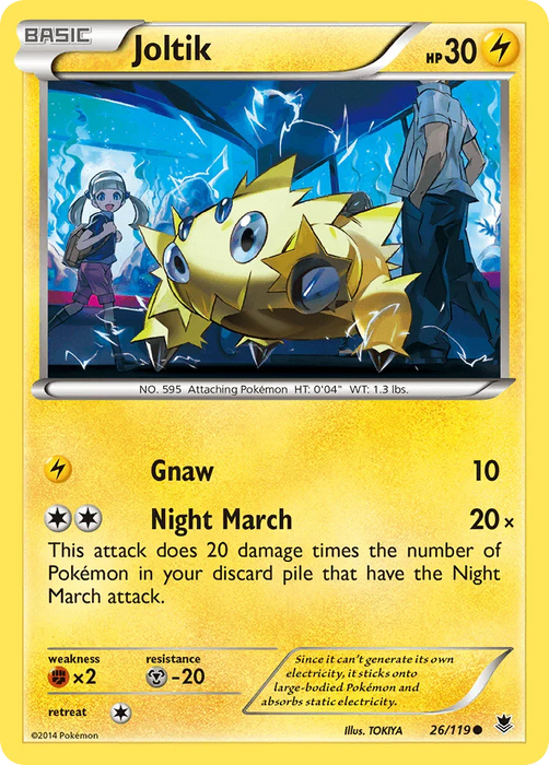 Joltik (26/119) [XY: Phantom Forces] - for just $0.20! 