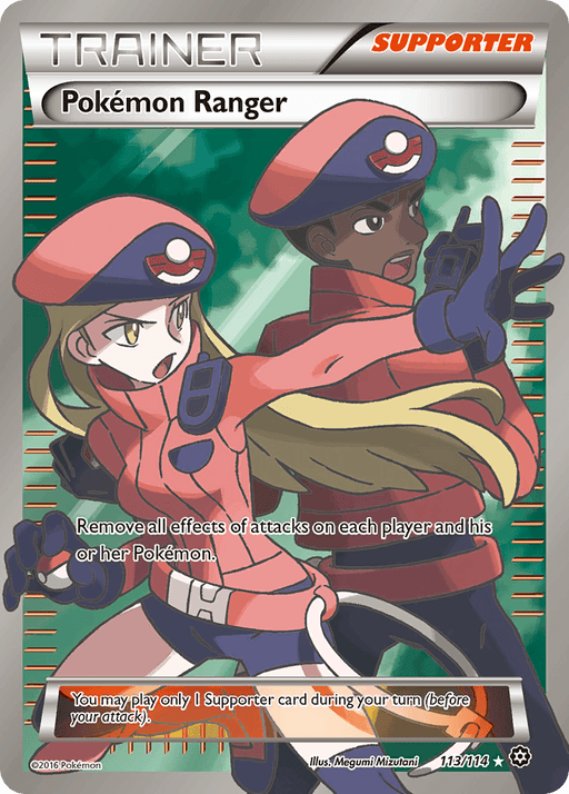 Pokemon Ranger (113/114) [XY: Steam Siege] - for just $2.50! 