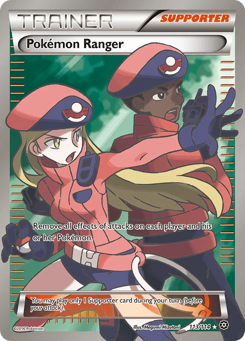 Pokemon Ranger (113/114) [XY: Steam Siege] - for just $3.10! 