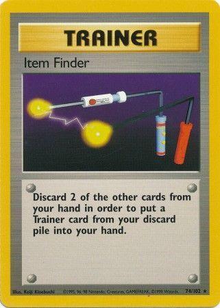 Item Finder (74/102) [Base Set Unlimited] - for just $3.25! 