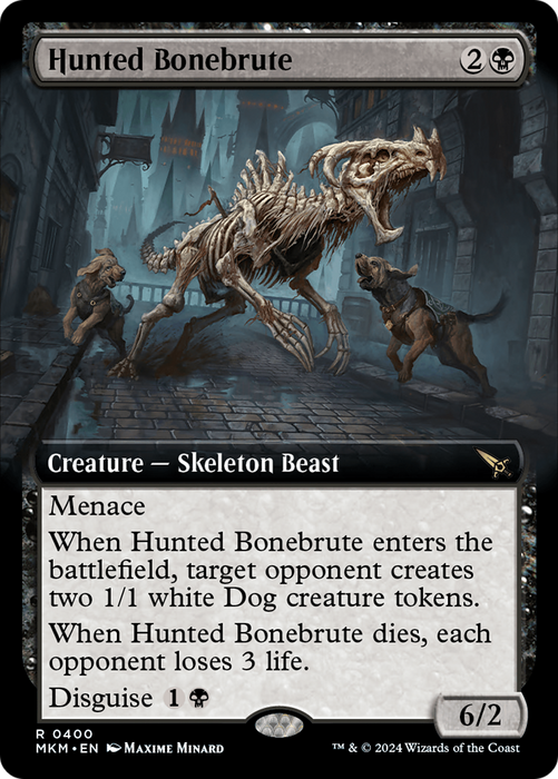 Hunted Bonebrute (MKM-400) - Murders at Karlov Manor: (Extended Art) - for just $0.10! 