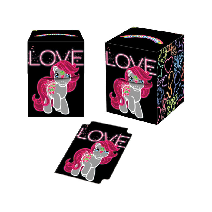 Ultra PRO: Deck Box - PRO 100+ (My Little Pony - Retro Neon) - for just $0! 