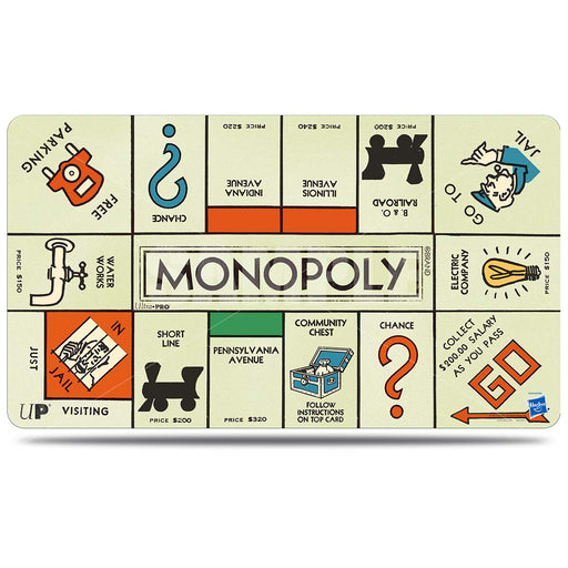 Ultra PRO: Playmat - Monopoly (Map) - Just $0! Shop now at Retro Gaming of Denver