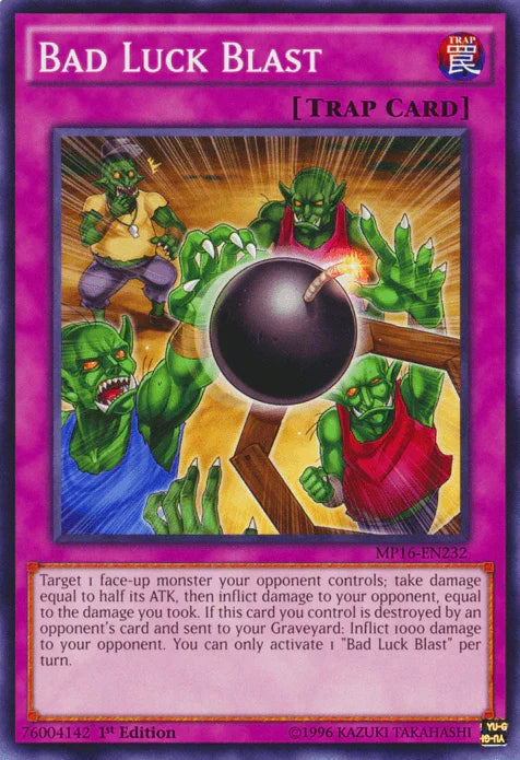 Bad Luck Blast [MP16-EN232] Common - for just $0.10! 