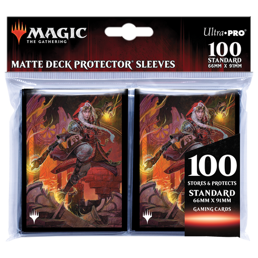 Ultra PRO: Standard 100ct Sleeves - Dominaria United (Jaya, Fiery Negotiator) - Just $0! Shop now at Retro Gaming of Denver