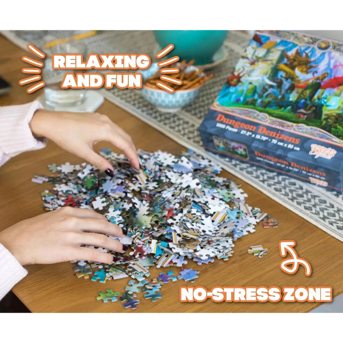 Dragon Denizens 1000 Piece Jigsaw Puzzle Toynk - for just $19.99! 