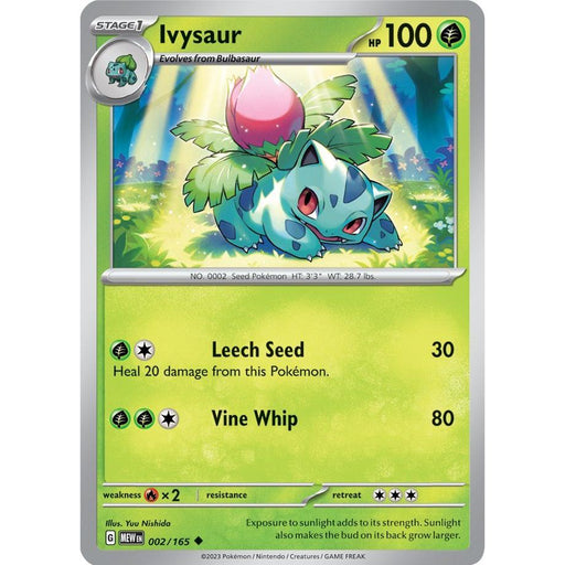 Ivysaur (002/165) [Scarlet & Violet: 151] - Just $0.05! Shop now at Retro Gaming of Denver