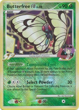 Butterfree FB LV.50 (17/147) (League Promo) [Platinum: Supreme Victors] - for just $0.75! 