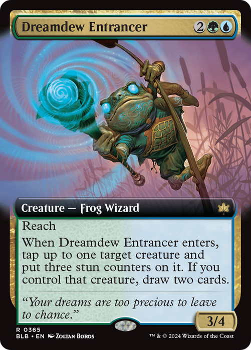 Dreamdew Entrancer (BLB-365) - Bloomburrow: (Extended Art) - for just $0.11! 