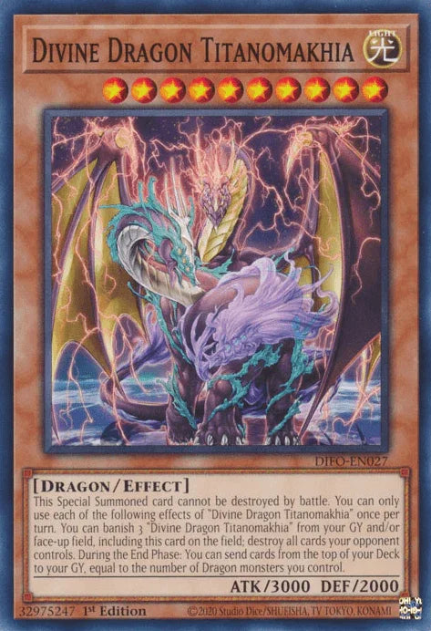 Divine Dragon Titanomakhia [DIFO-EN027] Common - for just $0.10! 