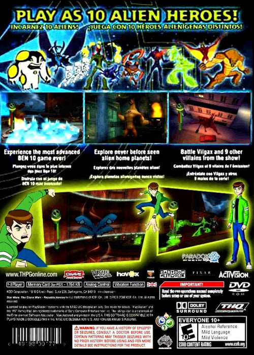 Ben 10: Alien Force: Vilgax Attacks – PlayStation 2 (PS2) - for just $19.99! 