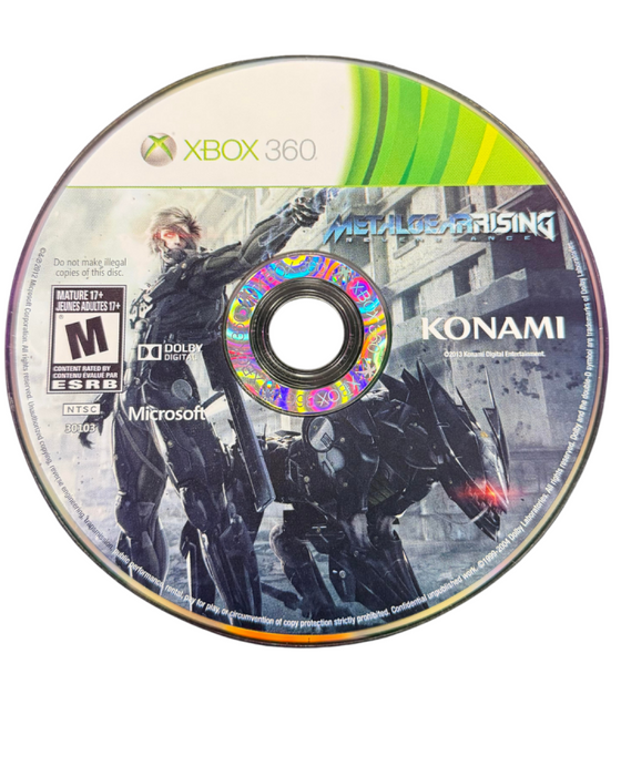 Metal Gear Rising: Revengeance – Xbox 360 (X360) - for just $0! 
