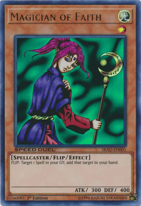 Magician of Faith [SBAD-EN001] Ultra Rare - for just $5.25! 