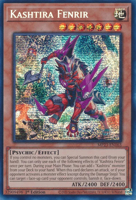 Kashtira Fenrir [MP23-EN163] Prismatic Secret Rare - for just $0.80! 