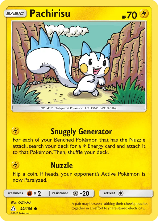 Pachirisu (49/156) [Sun & Moon: Ultra Prism] - for just $0.10! 