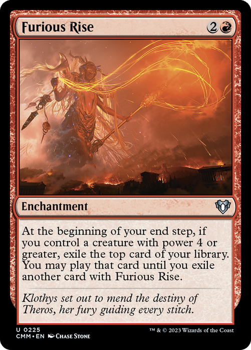 Furious Rise (CMM-225) - Commander Masters - for just $0.06! 