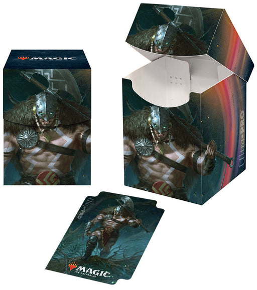 Ultra PRO: Deck Box - PRO 100+ (Core Set 2021 - Garruk) - for just $0! 