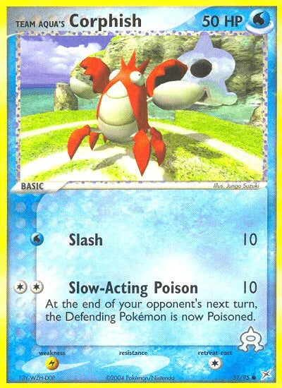 Team Aqua's Corphish (51/95) [EX: Team Magma vs Team Aqua] - for just $0.40! 