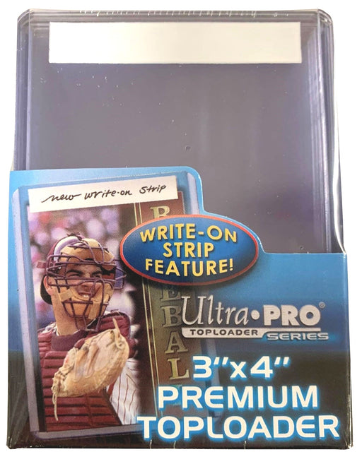 Ultra PRO: Toploader w / Write-On Strip - Super Clear Premium (3" x 4" / 25ct) - for just $0! 
