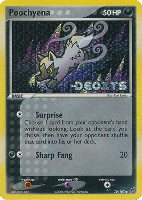 Poochyena (70/107) (Stamped) [EX: Deoxys] - for just $12! 