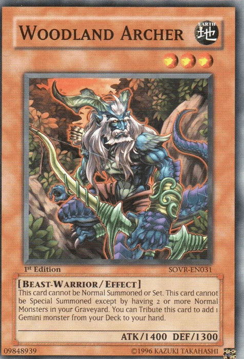 Woodland Archer [SOVR-EN031] Common - for just $0.10! 