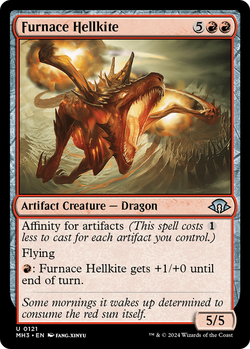 Furnace Hellkite (MH3-121) - Modern Horizons 3 - for just $0.06! 
