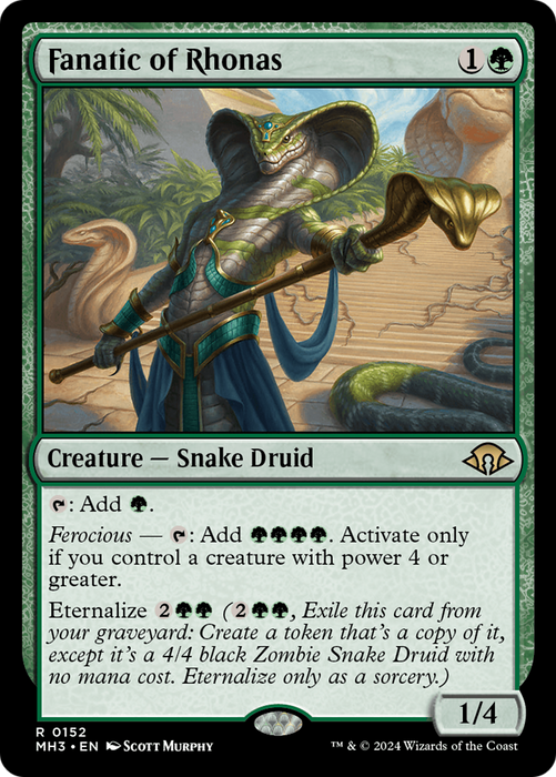 Fanatic of Rhonas (MH3-152) - Modern Horizons 3 - for just $2.86! 