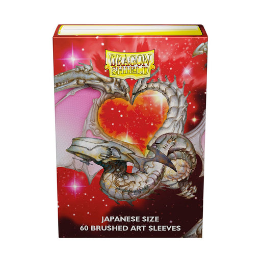 Dragon Shield: Japanese Size 60ct Brushed Art Sleeves - Valentine Dragons (2022) - Just $0! Shop now at Retro Gaming of Denver