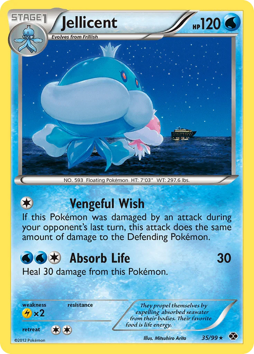 Jellicent (35/99) [Black & White: Next Destinies] - for just $0.50! 
