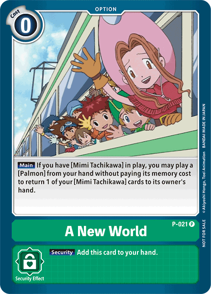 A New World [P-021] [Promotional Cards] - Just $0.25! Shop now at Retro Gaming of Denver