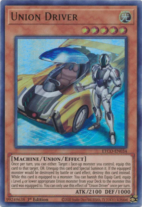 Union Driver [ETCO-EN034] Ultra Rare - for just $0.55! 