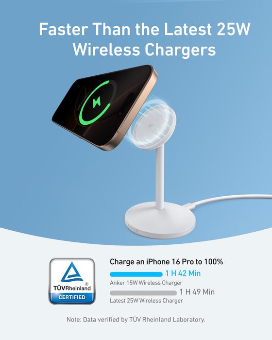 Anker MagGo Wireless Charger (Stand) with Adapter and Cable BOA - for just $45.99! 