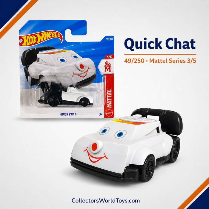 Hot Wheels Quick Chat | Mattel Series 3/5 - for just $2.49! 