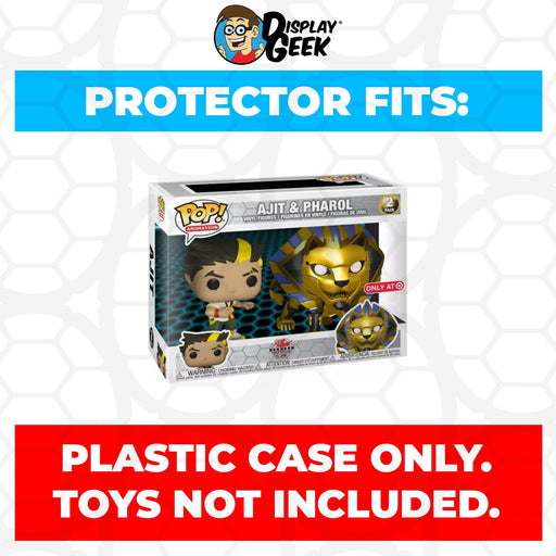 Pop Protector for 2 Pack Ajit & Pharol Funko Pop - Just $13.99! Shop now at Retro Gaming of Denver