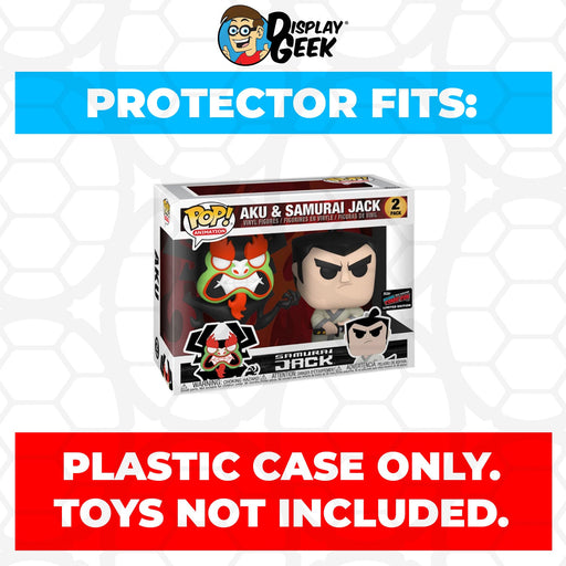 Pop Protector for 2 Pack Aku & Samurai Jack NYCC Funko Pop - for just $13.99! 