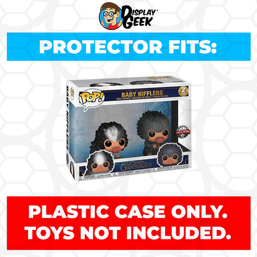 Pop Protector for 2 Pack Baby Nifflers Black & Gray Funko Pop - Just $13.99! Shop now at Retro Gaming of Denver