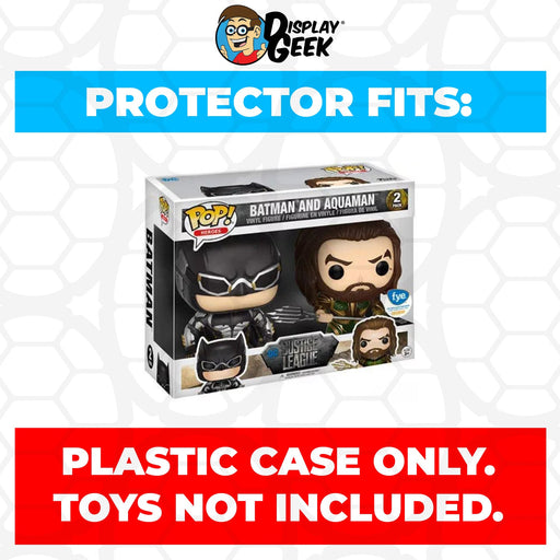 Pop Protector for 2 Pack Batman & Aquaman Funko Pop - Just $13.99! Shop now at Retro Gaming of Denver