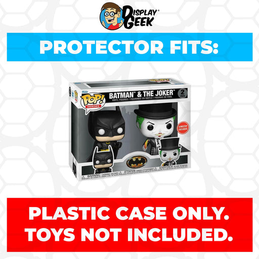 Pop Protector for 2 Pack Batman & the Joker 1989 Funko Pop - Just $13.99! Shop now at Retro Gaming of Denver