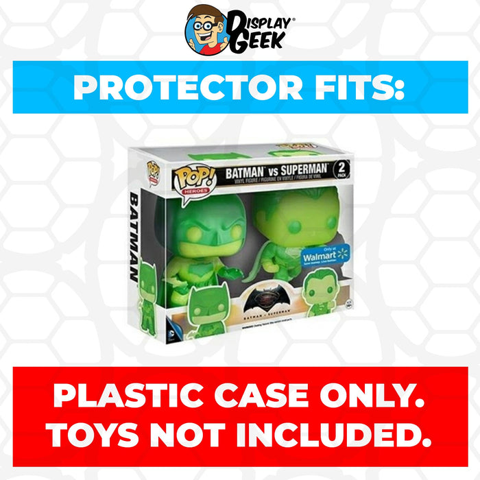 Pop Protector for 2 Pack Batman vs Superman Dawn of Justice Glow Funko Pop - Just $13.99! Shop now at Retro Gaming of Denver