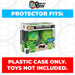 Pop Protector for 2 Pack Batman vs Superman Dawn of Justice Glow Funko Pop - for just $13.99! 