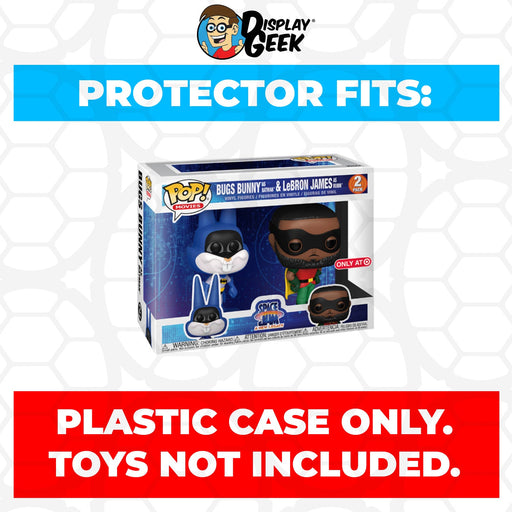 Pop Protector for 2 Pack Bugs Bunny as Batman & LeBron James as Robin Funko Pop - Just $13.99! Shop now at Retro Gaming of Denver