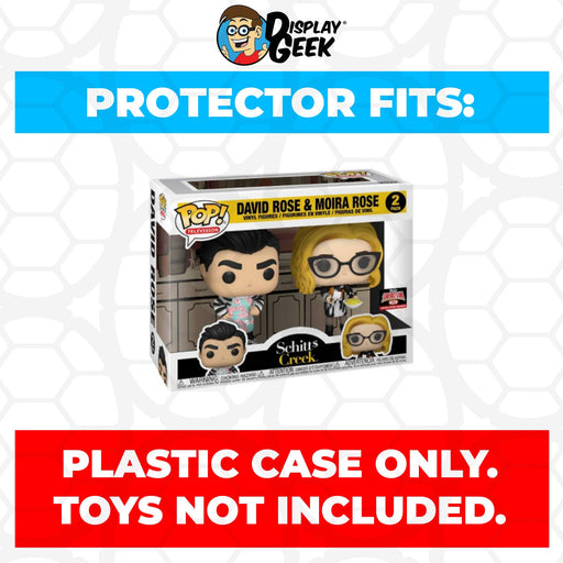 Pop Protector for 2 Pack David Rose & Moira Rose Cooking Funko Pop - Just $13.99! Shop now at Retro Gaming of Denver