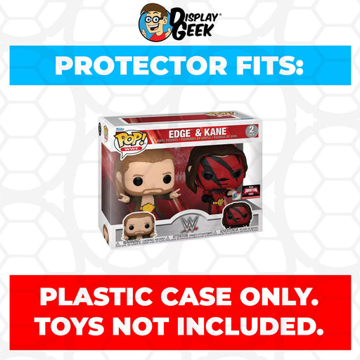 Pop Protector for 2 Pack Edge & Kane Funko Pop - Just $13.99! Shop now at Retro Gaming of Denver