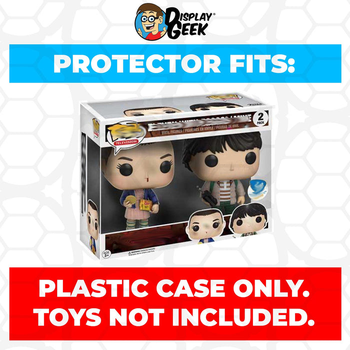 Pop Protector for 2 Pack Eleven with Eggos & Mike Funko Pop - for just $13.99! 