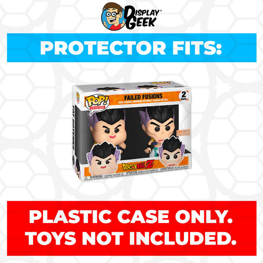 Pop Protector for 2 Pack Failed Fusions Funko Pop - Just $13.99! Shop now at Retro Gaming of Denver